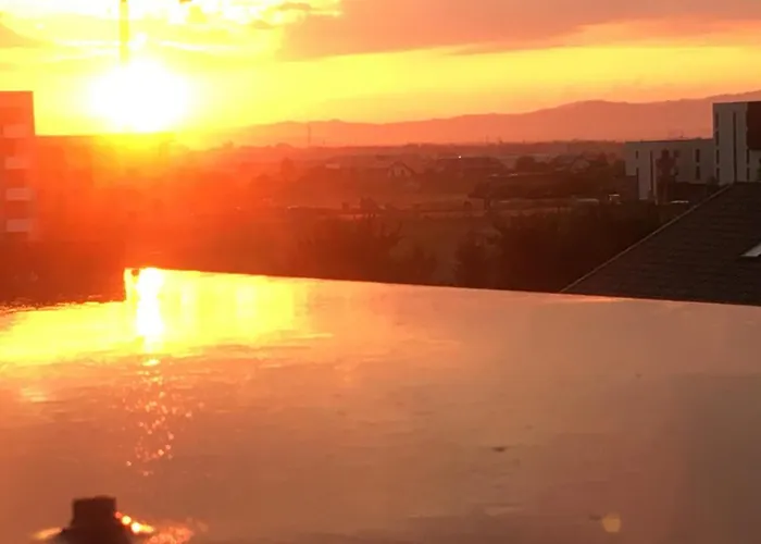 公寓 Fantastic Sunset Penthouse 布拉索夫