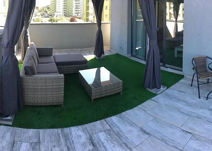 Fantastic Sunset Penthouse * 布拉索夫