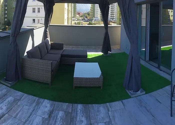 公寓 Fantastic Sunset Penthouse 布拉索夫